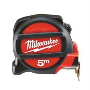 מטר מילווקי 5X25 מ' מגנטי MILWAKEE