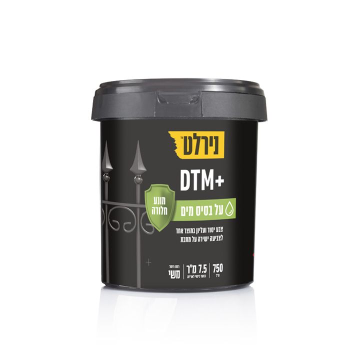 צבע מתכת DTM בסיס מים צבע מתכת DTM בסיס מים