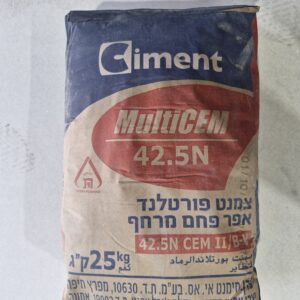 שק מלט שחור - 25 ק"ג