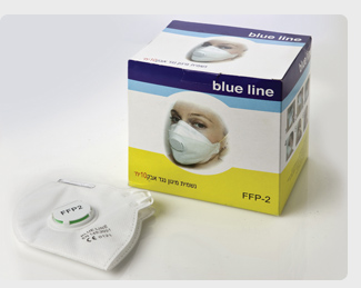 נשמיה פילטר נגד אבק BLUE LINE- P2 נשמיה פילטר נגד אבק BLUE LINE- P2