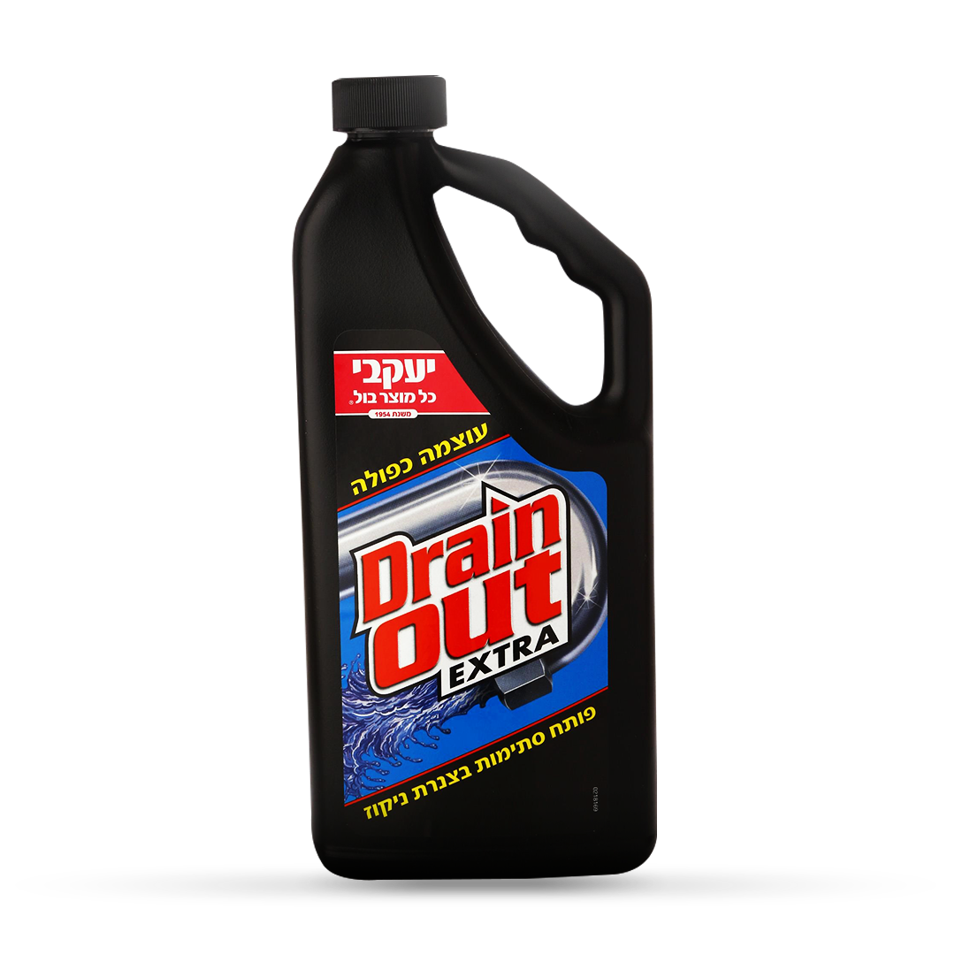 פותח סתימות 946 מ"ל DRAIN OUT פותח סתימות 946 מ"ל DRAIN OUT