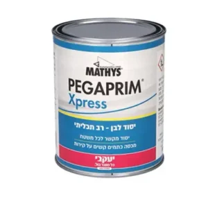 צבע יסוד פגאפריים לכל מטרה 1 ל' לבן -יעקבי